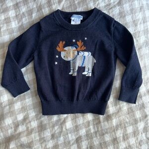 Jacadi Paris Wool and Cotton Kids Crewneck Sweater